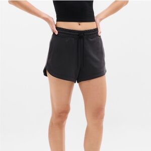 Athleta Women's Black Seasoft Shorts - XL